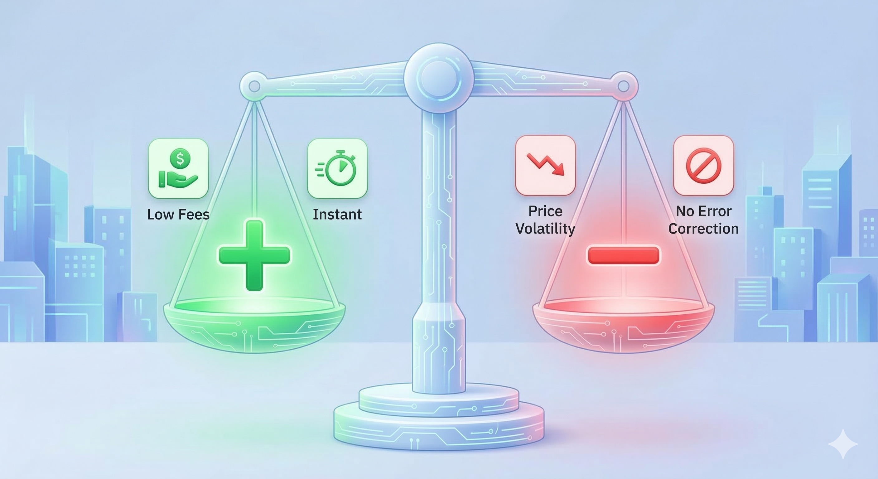 仮想通貨全般のメリット・デメリット